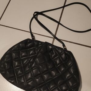 H&M Quilted Black Shoulder Crossbody Bag
